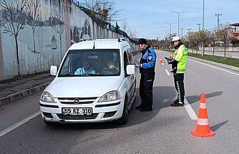 Salıpazarı'nda motosikletlere karşı bilinç oluşturmak için bilgilendirme yapıldı