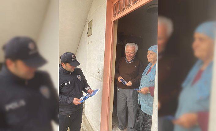 Şalpazarı'nda polis vatandaşı telefon dolandırıcılığına karşı uyardı
