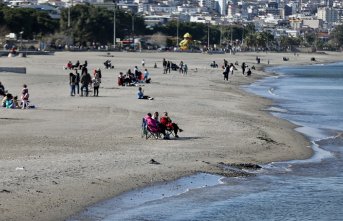 Samsun'da şubat ayında “bahar“ havası yaşanıyor