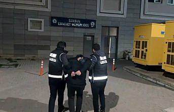 Samsun'da 18 yıl kesinleşmiş hapis cezası bulunan firari yakalandı