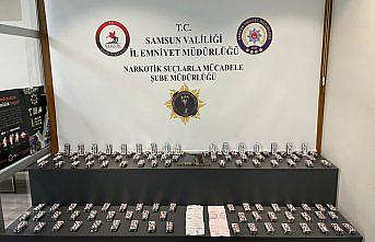 Samsun'da 6 bin 484 uyuşturucu hap ele geçirildi