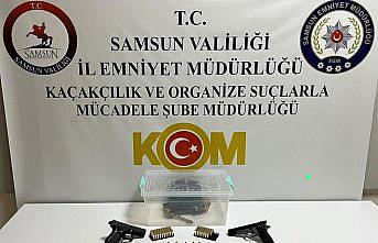 Samsun'da bir evde boa yılanı ele geçirildi