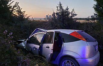 Samsun'da iki otomobil çarpıştı, 6 kişi yaralandı