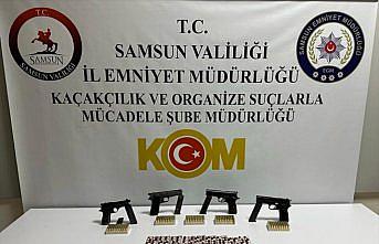 Samsun'da silah kaçakçılığı operasyonunda 2 kişi yakalandı