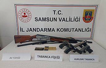 Samsun'da silah kaçakçılığı operasyonunda 2 zanlı gözaltına alındı