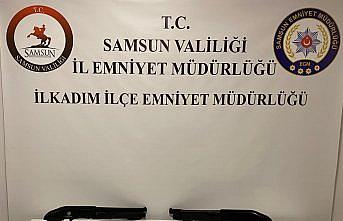 Samsun'da silah kaçakçılığı operasyonunda 4 zanlı yakalandı