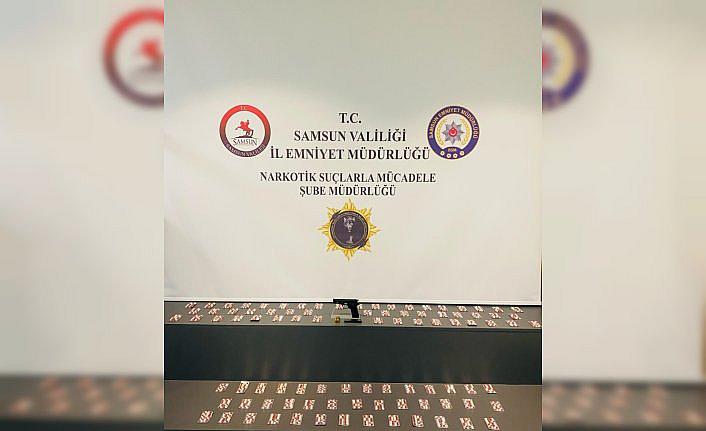 Samsun'da uyuşturucu operasyonunda 2 şüpheli yakalandı