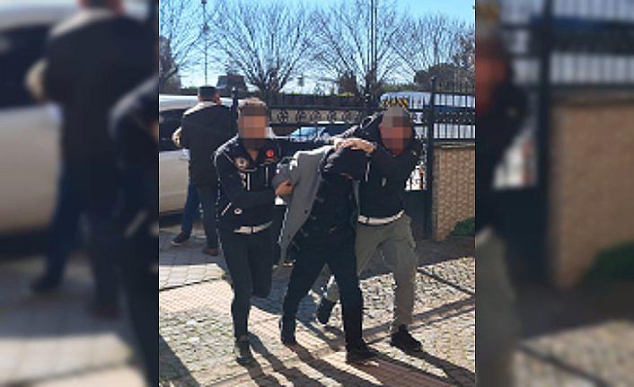 Bafra'da üzerinde uyuşturucu bulunan zanlı tutuklandı