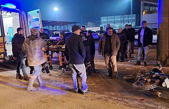 Samsun'daki trafik kazasında 1 kişi yaralandı