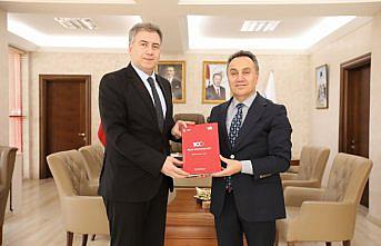 TOGÜ Rektörü Yılmaz'a ziyaret