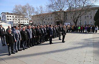 Tokat'ta Vergi Haftası kutlamaları çelenk sunumuyla başladı