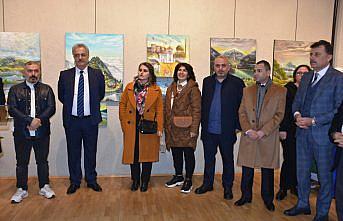 Trabzon'da “Doğa Hikayeleri“ adlı resim sergisi açıldı