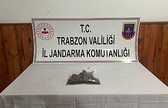 Trabzon'da jandarma ekiplerince uyuşturucu operasyonu düzenlendi
