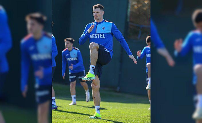 Trabzonspor, Hatayspor maçı hazırlıklarını sürdürdü