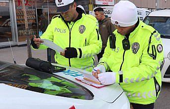 Ünye'de motosiklet ve modifiyeli araçlara yönelik denetim yapıldı