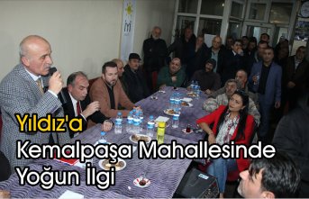 Yıldız’a Kemalpaşa Mahallesinde Yoğun İlgi