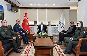 Artvin Orman Bölge Müdürü Özkaya'dan Vali Ünsal'a ziyaret