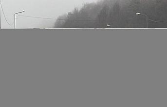 Bolu Dağı'nda sağanak etkili oldu