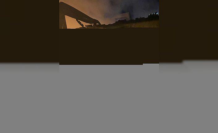 Çorum'da yanan ev kullanılamaz hale geldi