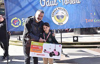 Görele'de atık bitkisel yağ toplayan öğrenciler ödüllendirildi