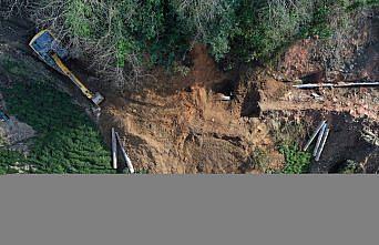 Trabzon'da göçük altında kalan 3 işçi öldü