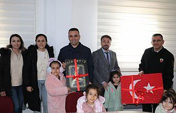 Havza Anaokulu öğrencilerinden jandarmaya ziyaret