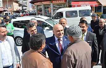 İYİ Parti Grup Başkanvekili Usta Havza'da ziyaretlerde bulundu