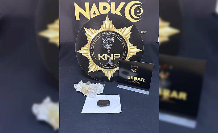 Karabük’te uyuşturucu operasyonunda 1 şüpheli tutuklandı