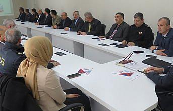 Merzifon'da bağımlılıkla mücadele toplantısı yapıldı