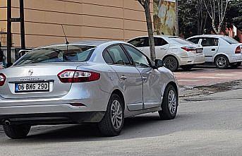 Merzifon'da otomobille çarpışan motosikletin sürücüsü yaralandı