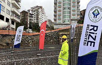 Rize'de Kültür Çarşısı Projesi'nin temeli atıldı