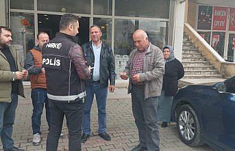 Samsun'da polis narkotik konularda vatandaşları bilgilendirdi
