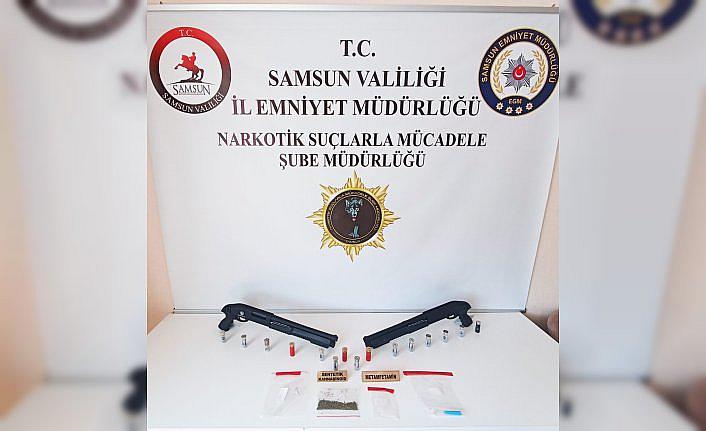 Samsun'da uyuşturucu operasyonlarında 33 şüpheli yakalandı