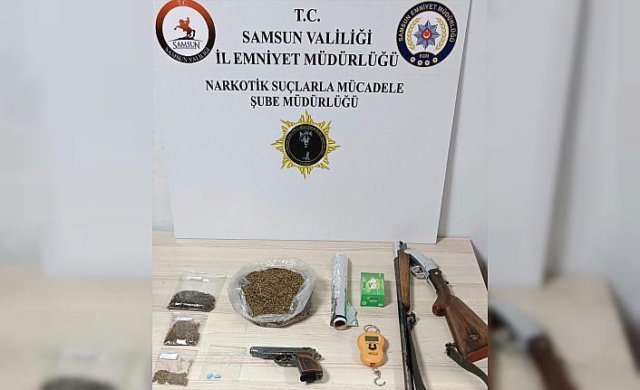 Samsun'da uyuşturucu operasyonunda yakalanan 3 kişi tutuklandı