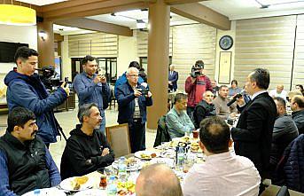 TOGÜ Rektörü Yılmaz, iftarda gazetecilerle bir araya geldi