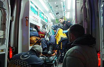 Tokat'ta 3 aracın karıştığı kazada 5 kişi yaralandı