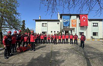 Üniversitenin arama kurtarma ekibi eğitimlerle göreve hazır