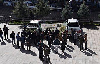 Yeşilyurt'ta ücretsiz fidan dağıtımı yapıldı