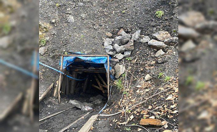 Zonguldak'ta ruhsatsız işletilen 3 maden ocağı imha edildi