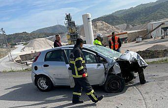 Amasya'da trafik kazasında 1 kişi öldü, 1 kişi yaralandı