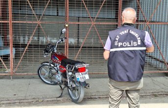 Bafra’da çalıntı motosiklet 3 gün sonra bulundu