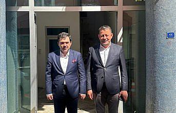 Espiye Kaymakam Tengir, Belediye Başkan Karadere'yi ziyaret etti