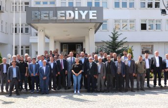 Muhtarlardan Havza Belediye Başkanı İkiz’e ziyaret