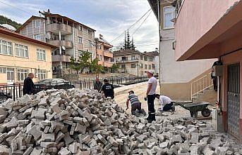 Niksar'da altyapı çalışmaları sürüyor