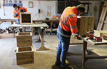 Ordu'da üretilen şehir mobilyaları ile tasarruf sağlandı