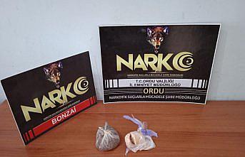 Ordu'da uyuşturucu operasyonunda 1 şüpheli tutuklandı