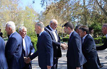 PANKOBİRLİK Genel Başkanı Erkoyuncu personelle bayramlaştı