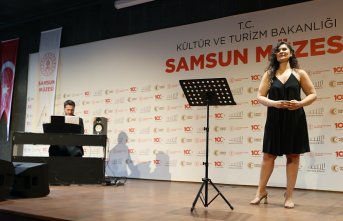 Samsun Devlet Opera ve Balesi müzede konser verdi
