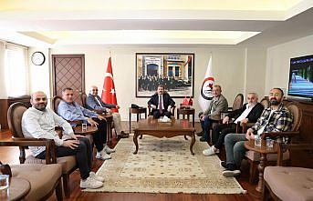 Samsun Valisi Tavlı'ya TSYD'den ziyaret