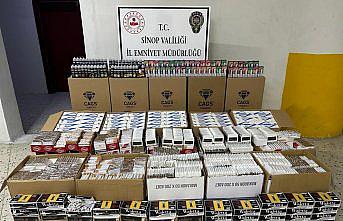 Sinop'ta 250 bin 800 makaron ele geçirildi